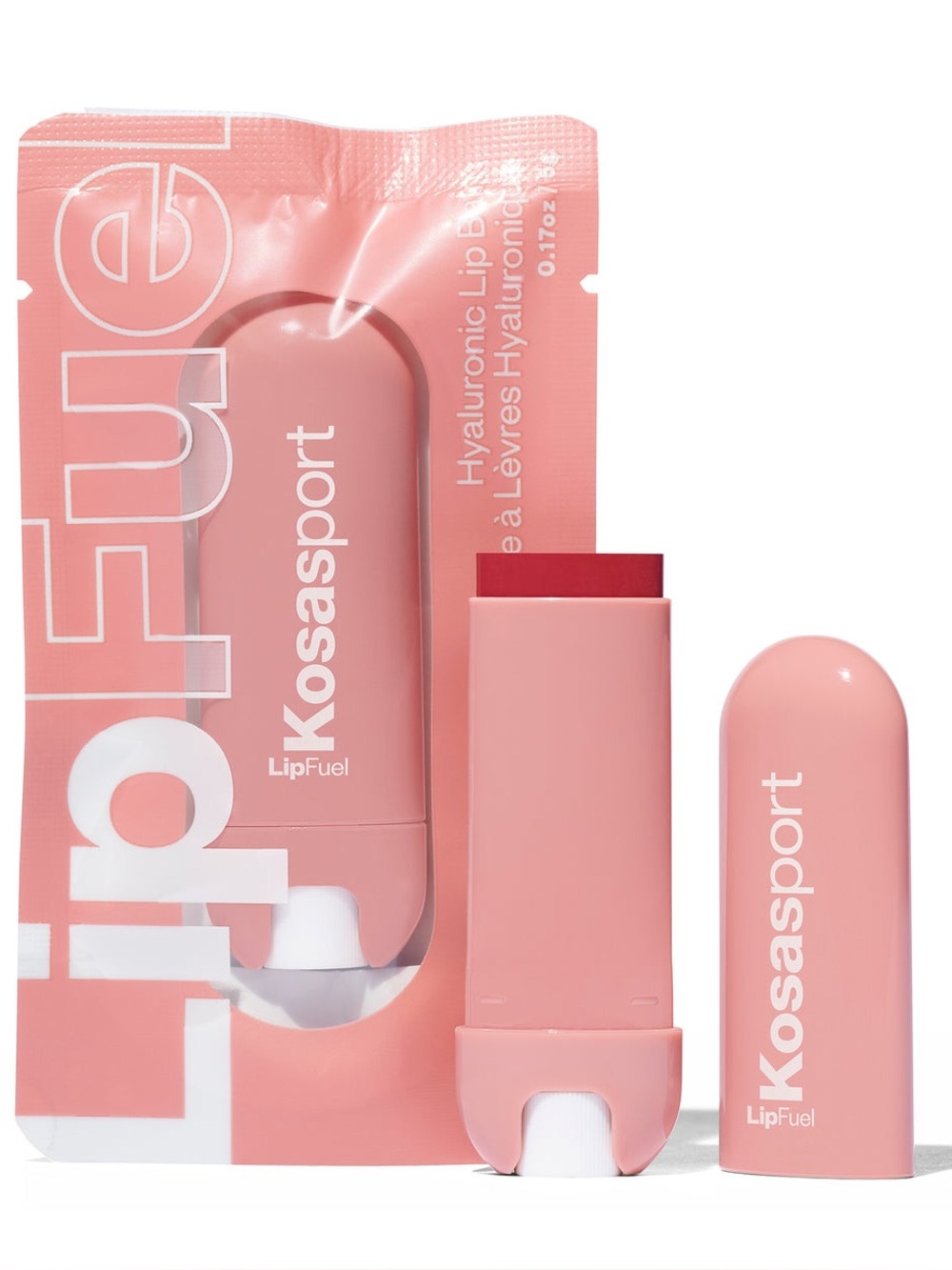 Kosas LipFuel Lip Balm in Pulse (warm toasty spice)